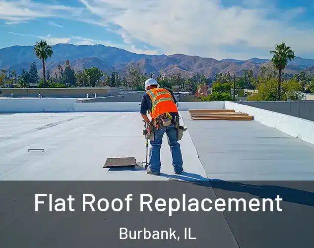  Flat Roof Replacement Burbank, IL