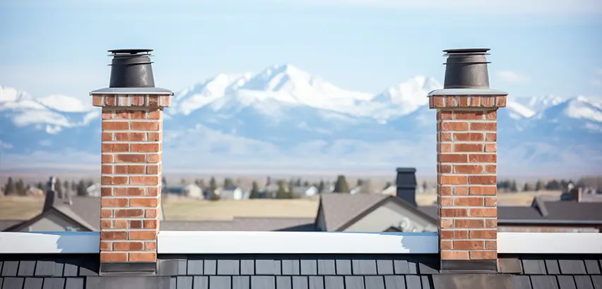 Chimney Storm Collar Installation in Burbank
