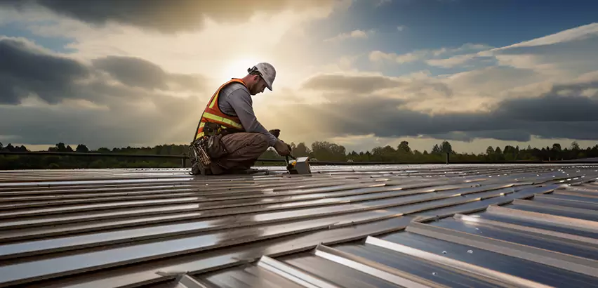 Commercial Roof Restoration in Burbank