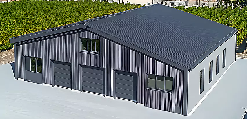 Corrugated Garage Roof Repair in Burbank