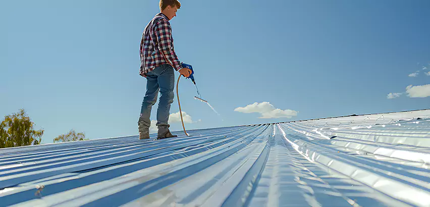 EPDM Roofing Installation Drip Edge in Burbank