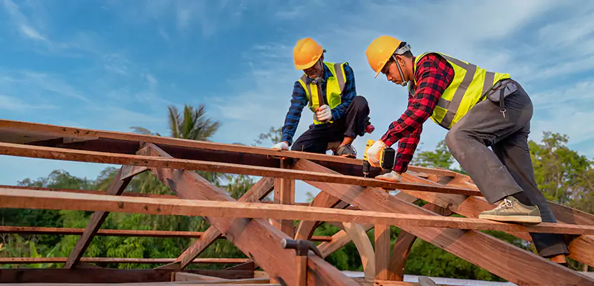 Mobile Home Roof Truss Repair in Burbank