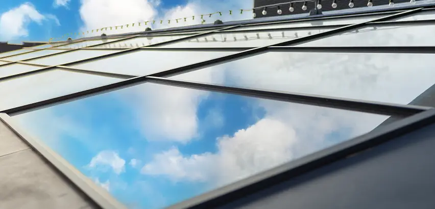 Flat Roof Skylight Installation in Burbank