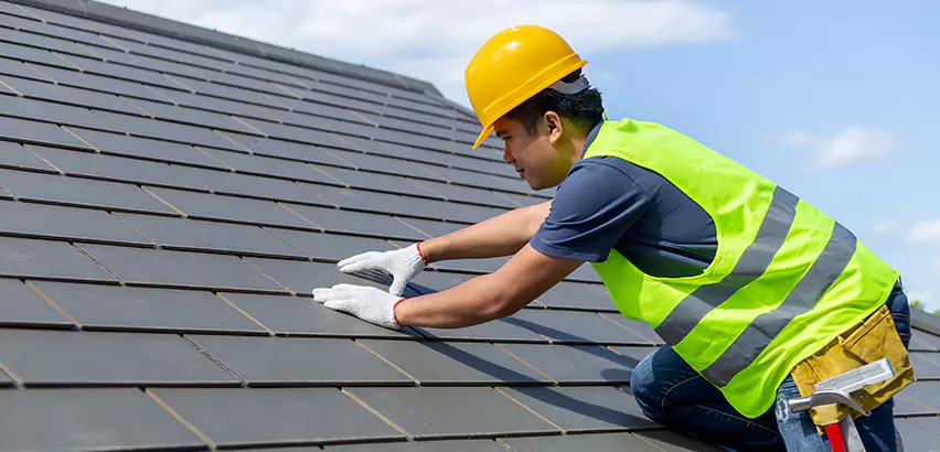 Slipped Slate Repair in Burbank