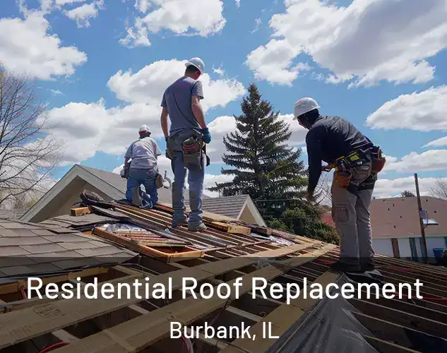  Residential Roof Replacement Burbank, IL