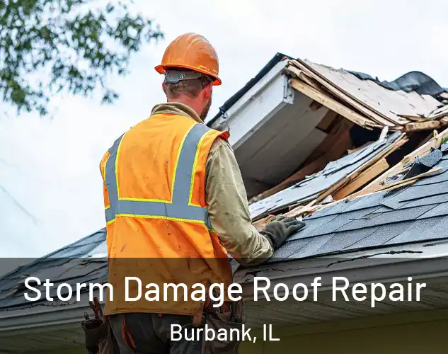  Storm Damage Roof Repair Burbank, IL